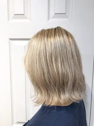 ミディアム カラー 徳永 大樹のヘアスタイル