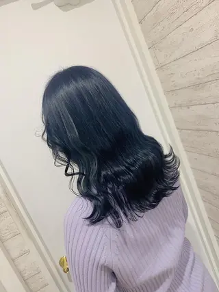 セミロング カラー GO TODAY SHAiRE SALON 町田店所属・🫧大森 知夏🫧のヘアスタイル