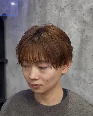 カラー メンズ メンズニュアンス パーマ特化akaneのヘアスタイル