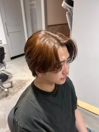 ミディアム パーマ メンズ メンズカットパーマ ✂️ JOYAのヘアスタイル