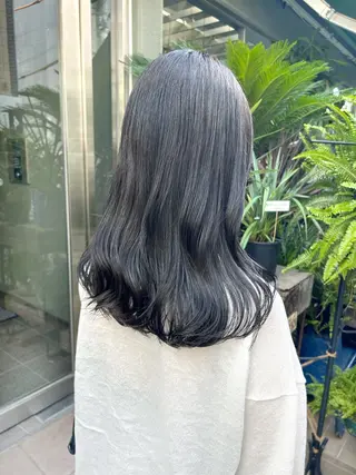セミロング カラー HIROKI ” stylistのヘアスタイル