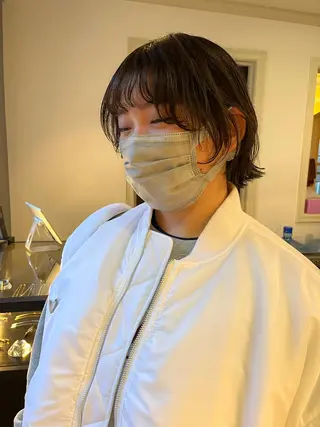 ショート NOUN所属・eri kinjoのヘアスタイル