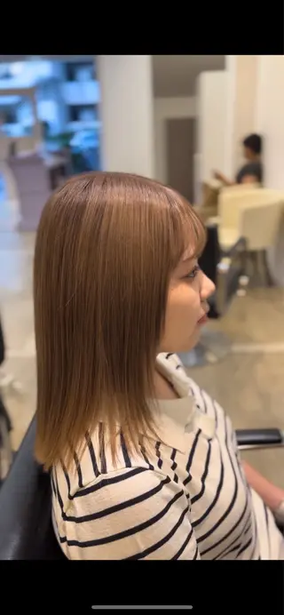 ミディアム TIDEHAIR所属・[Tidehair] Riruのヘアスタイル