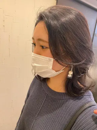 ミディアム カラー ナナナパレナ所属・NARUSE✂︎ カラースペシャリストのヘアスタイル