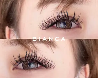 マツエク・マツパ Bianca Sakura⠀のマツエク・マツパデザイン