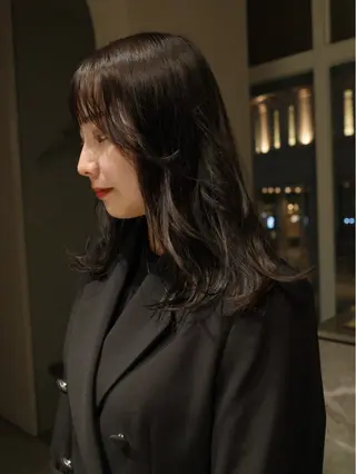 カラー hishida akiho  🩰のヘアスタイル