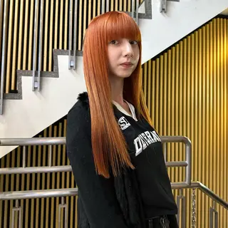 ロング カラー ハイトーン/ブリーチ カラー/SHOGOのヘアスタイル