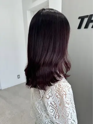 ロング miku/ラベンダー 透明感カラー🪻❤︎のヘアスタイル