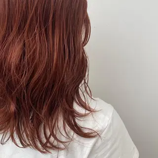 ロング カラー ヘアアレンジ あやめ【顔まわり/レ イヤー/柔らかカラ】のヘアスタイル