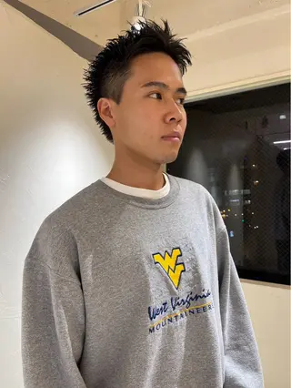 メンズ 横浜/ショート/ レイヤーカットのヘアスタイル