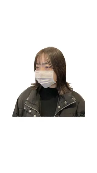 ミディアム ナチュラル＆ラフヘア 松尾 凌のヘアスタイル