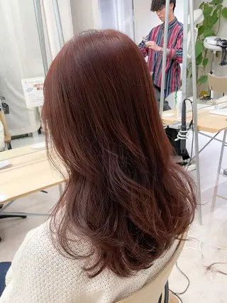 セミロング カラー Grand Link （グランリンク）のヘアスタイル