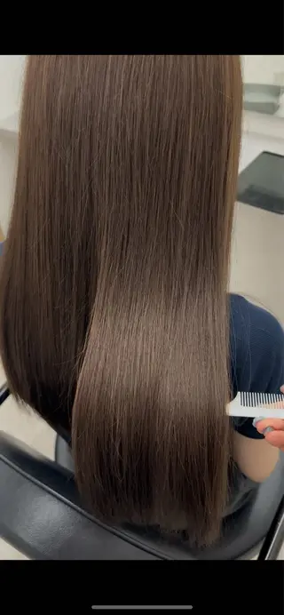 ロング カラー IVE所属・ダブルカラー髪質改善 /Annaのヘアスタイル