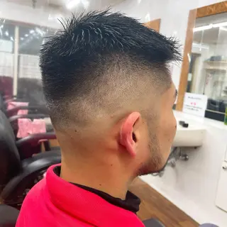 ショート メンズ レオン所属・本橋 琴実のヘアスタイル