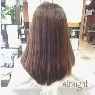 ミディアム 艶髪カラー✨ デジタルパーマ✨植松のヘアスタイル