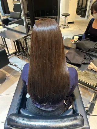 ロング カラー ダブルカラー/ 艶カラー／こうきのヘアスタイル