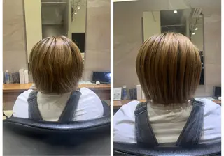 ショート 🍓艶髪/艶カラー ハイトーン/しんたにのヘアスタイル