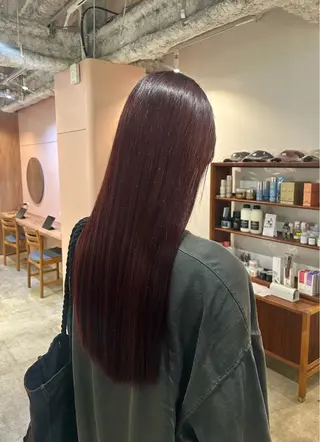 ロング カラー ヘアアレンジ 🎀suzuna 透明感colorのヘアスタイル