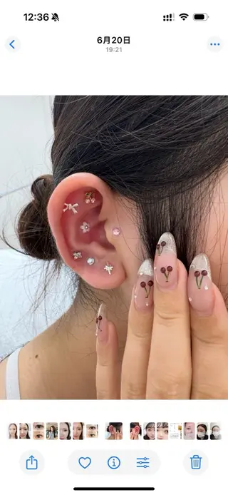 🎀銀座パリジェンヌ マツエクmomo🎀のマツエク・マツパデザイン