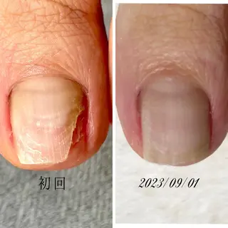 メンズ ネイル Chérinail 爪のお手入れのネイルデザイン