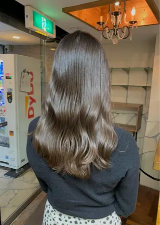 セミロング カラー LUMO所属・矢野 晃平のヘアスタイル