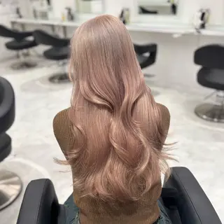 セミロング カラー パーマ ヘアアレンジ メンズ ♡ 𝐑𝐈𝐎♡のヘアスタイル