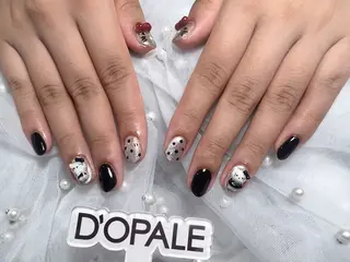 ネイル D‘OPALEサロン所属・長さ出し専門店 上野kkのネイルデザイン