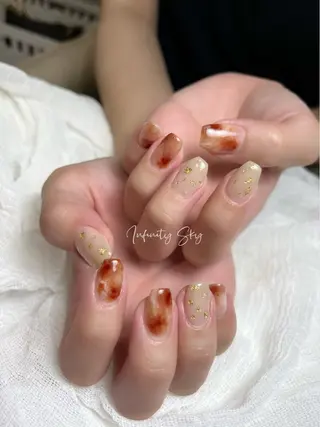 ネイル infinity skyのネイルデザイン