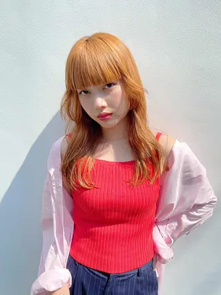 セミロング 💚Forest Mirror💚のヘアスタイル