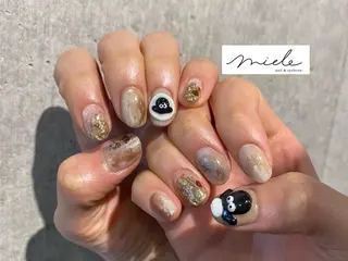 ネイル miele【ミエレ】 シンプル一癖のネイルデザイン