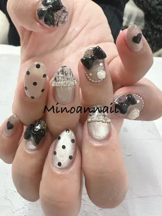 ネイル 美ノ庵ネイルサロン メトロポリタン前店のネイルデザイン