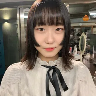 ミディアム 土屋かすみ✁︎. ꙳ 姫カットのヘアスタイル