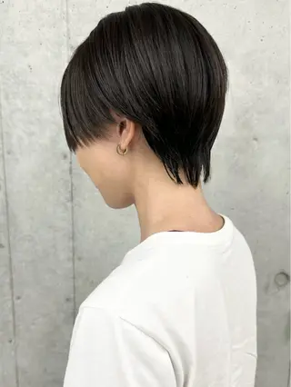 ショート 小顔ボブ/お悩み解決 /ボブパーマ/とういのヘアスタイル