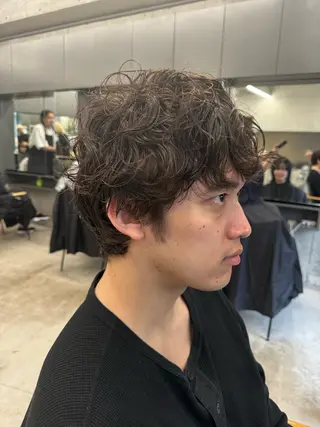 パーマ メンズ 🌈前田 潤 /ショート/似合わせのヘアスタイル