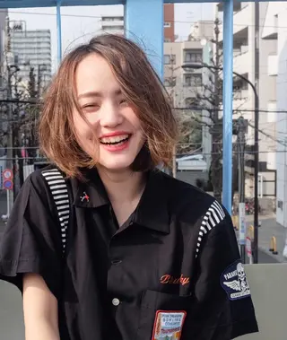 ミディアム カラー MIRUCO by KURAKU所属・マキシ ヤスアキのヘアスタイル