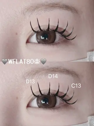 マツエク・マツパ Aspii AKIのマツエク・マツパデザイン