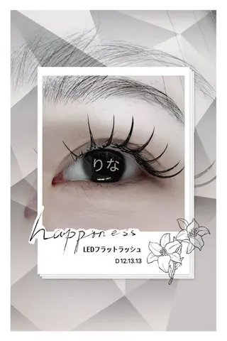 マツエク・マツパ More Eyelash所属・LEDエクステ 💋リナのマツエク・マツパデザイン