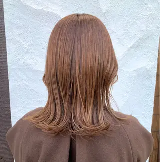 ミディアム カラー 大同 洋樹のヘアスタイル