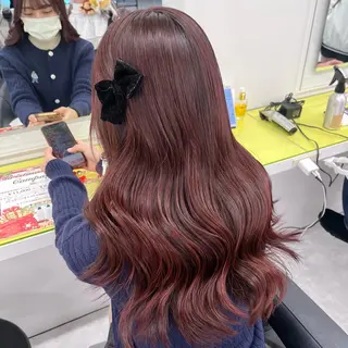 カラー akari🎀🤍 ガーリーstyleのヘアスタイル