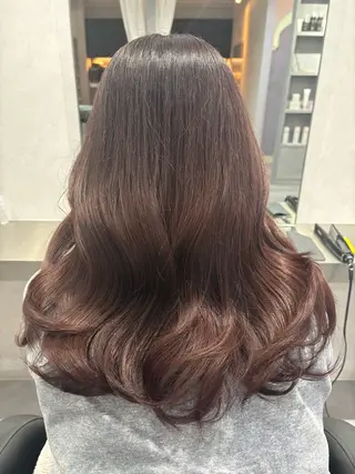 ロング カラー 韓国透明感🇰🇷 SAKURAのヘアスタイル