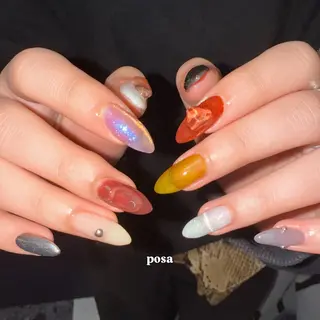 ネイル posa nail モエミのネイルデザイン