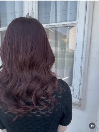 ロング chouchou所属・中垣 茉百奈のヘアスタイル