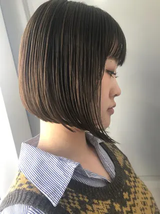 ショート カラー suvvy hairsalonのヘアスタイル