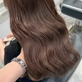 ロング カラー Parve Mix 森 美遥🇰🇷🩶のヘアスタイル
