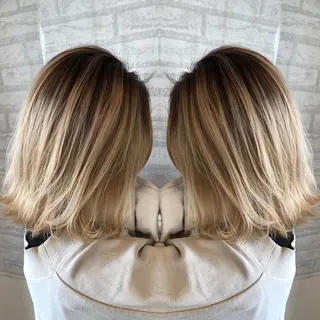 ショート カラー JILBLAN京都 ショート/ハイライトのヘアスタイル