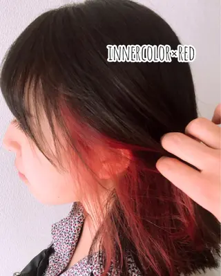 ミディアム カラー 年間1500人担当 代表　南一路のヘアスタイル