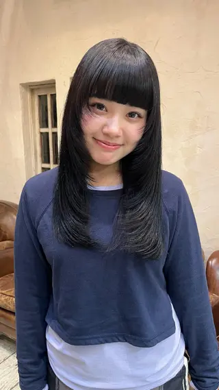 ロング rise /メンズカットのヘアスタイル