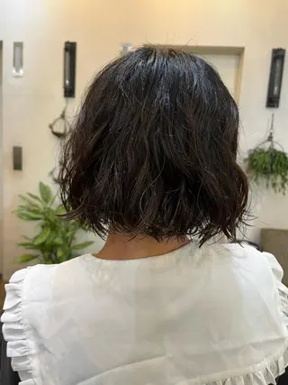 ショート パーマ rise /メンズカットのヘアスタイル
