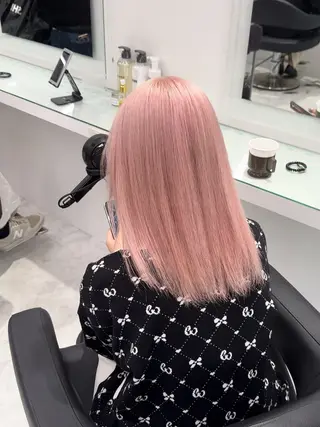 ロング カラー ヘアアレンジ 透け上品ハイトーン 職人ゆうと🤍のヘアスタイル