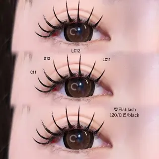 マツエク・マツパ LILY立川🎀 RINKAのマツエク・マツパデザイン